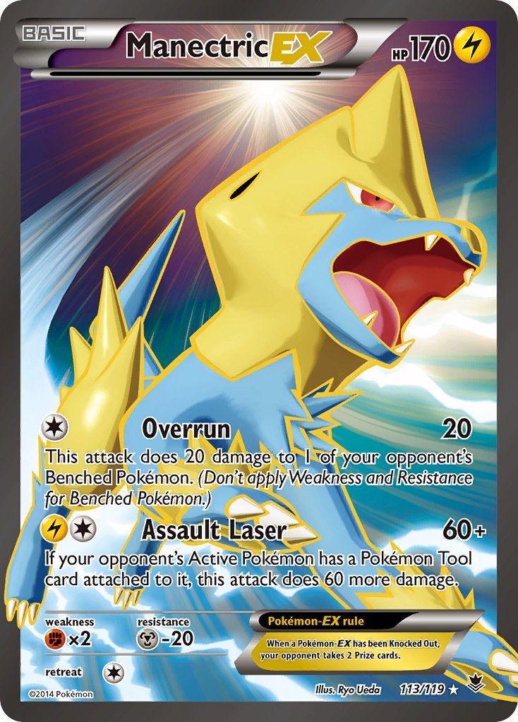 Manectric EX - Pokémon TCG - MoxLand