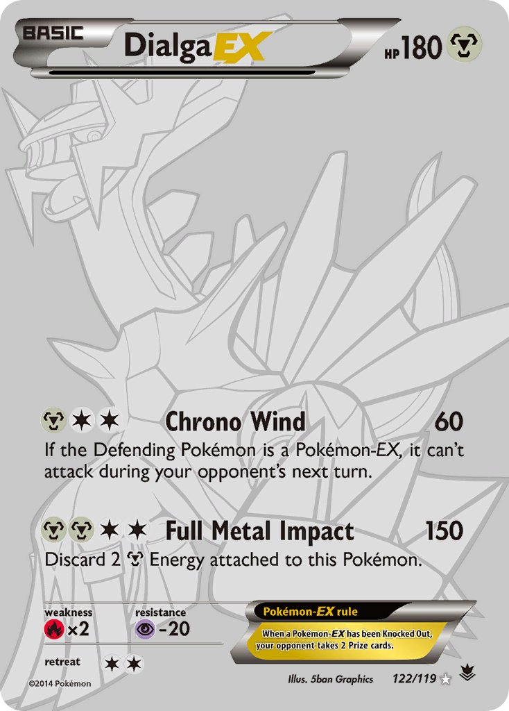 Dialga EX - Pokémon TCG - MoxLand