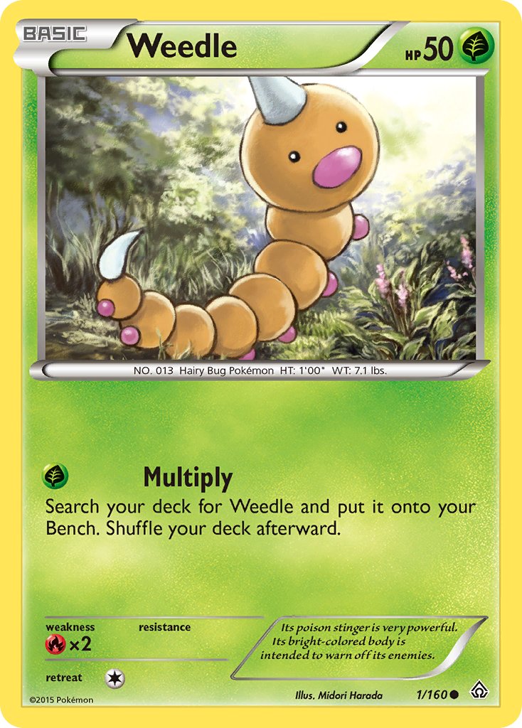 Weedle - Pokémon TCG - MoxLand