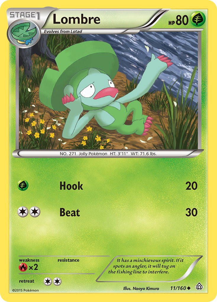 Lombre - Pokémon TCG - MoxLand