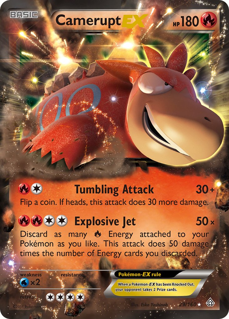 Camerupt EX - Pokémon TCG - MoxLand