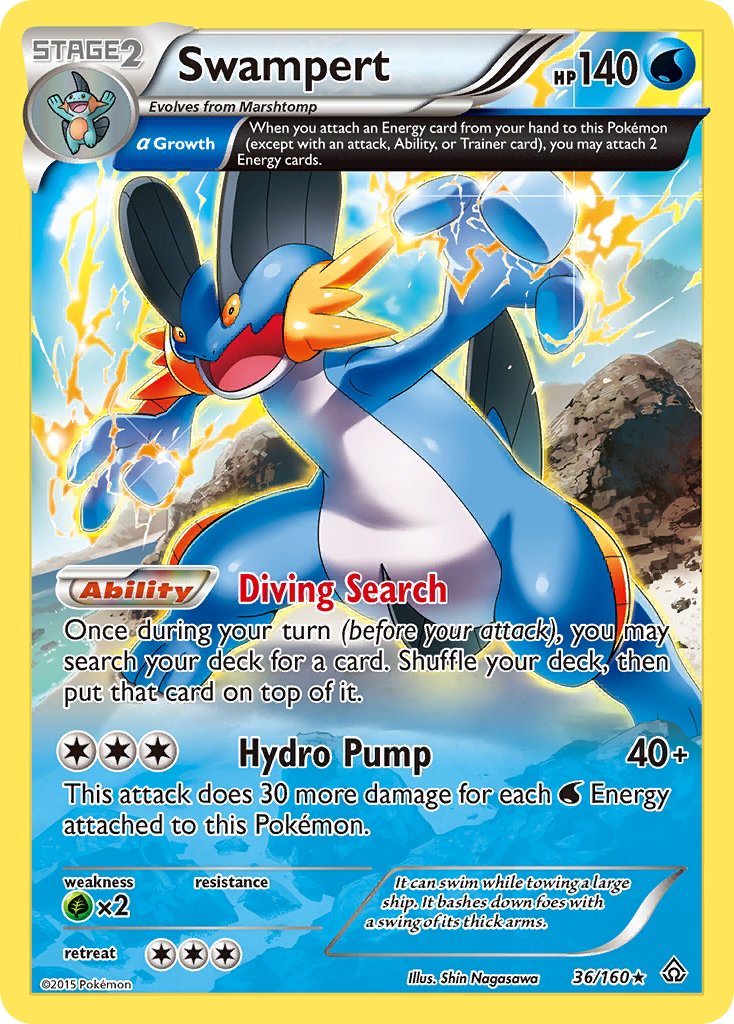 Swampert - Pokémon TCG - MoxLand