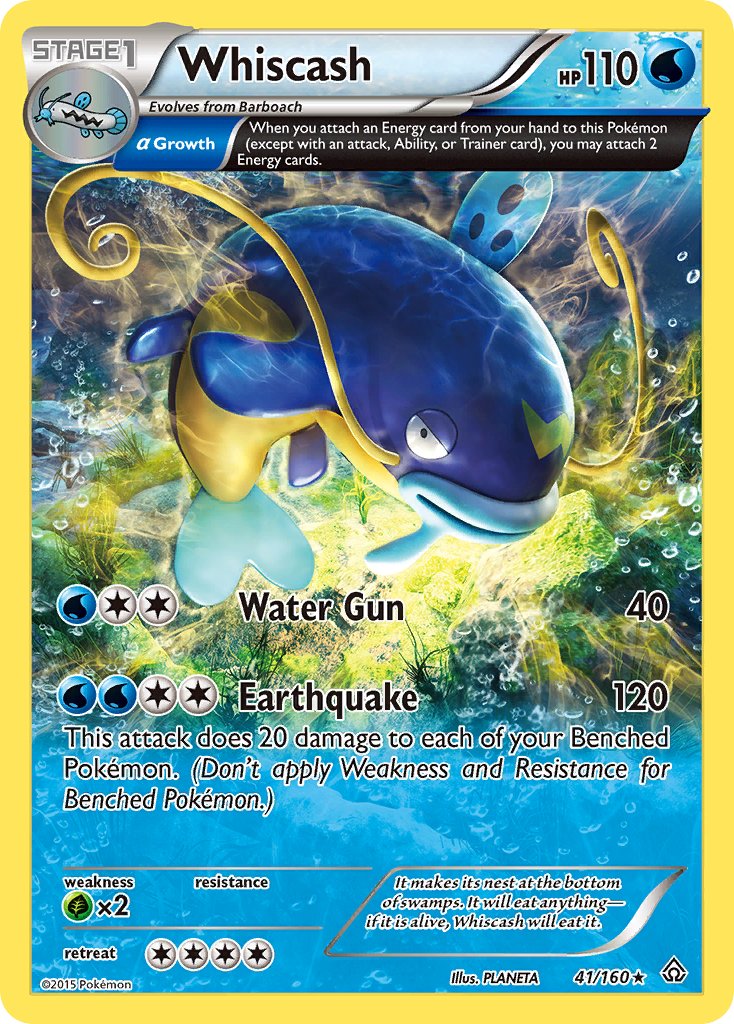 Whiscash - Pokémon TCG - MoxLand