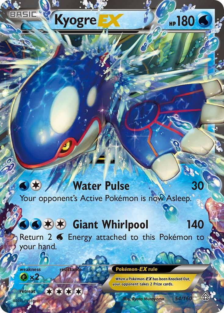 Kyogre EX - Pokémon TCG - MoxLand