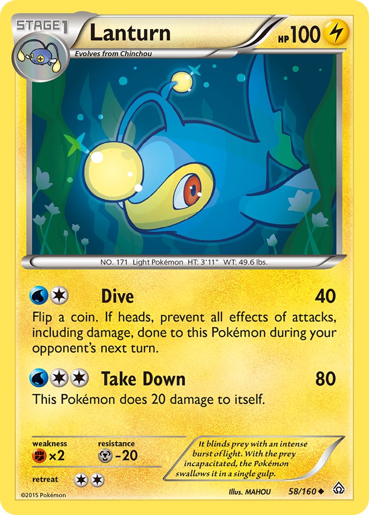 Lanturn - Pokémon TCG - MoxLand