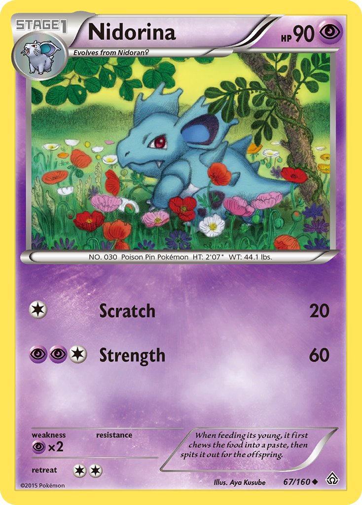 Nidorina - Pokémon TCG - MoxLand