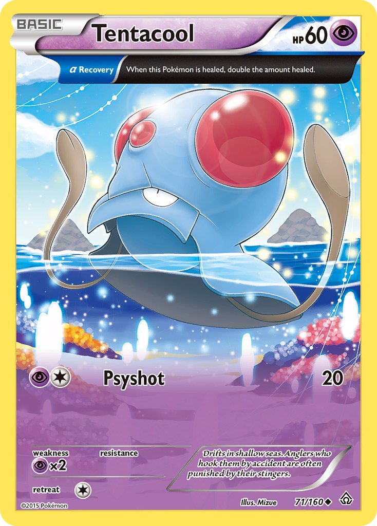 Tentacool - Pokémon TCG - MoxLand