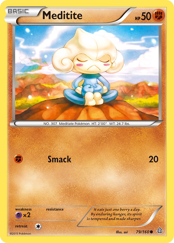 Meditite - Pokémon TCG - MoxLand