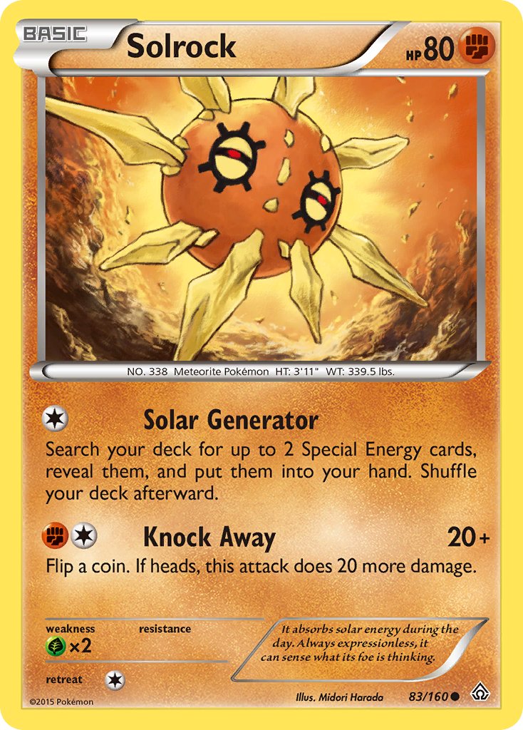 Solrock - Pokémon TCG - MoxLand