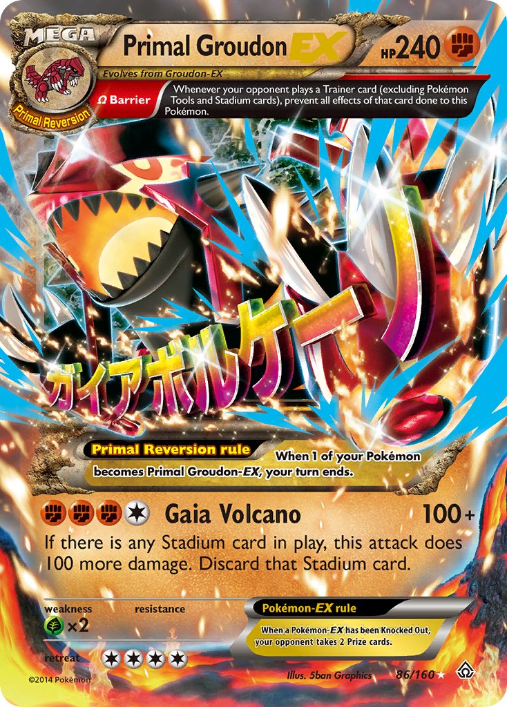 Groudon Primitivo EX - Pokémon TCG - MoxLand