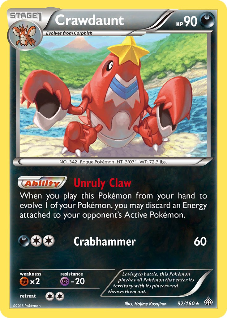 Crawdaunt - Pokémon TCG - MoxLand