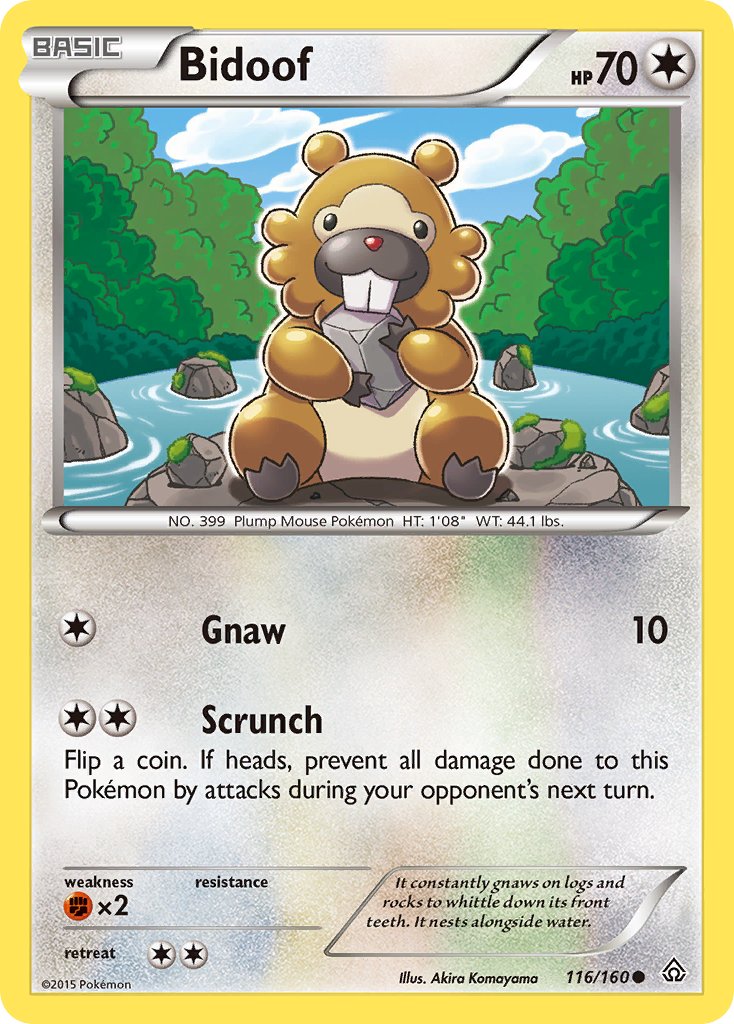 Bidoof - Pokémon TCG - MoxLand