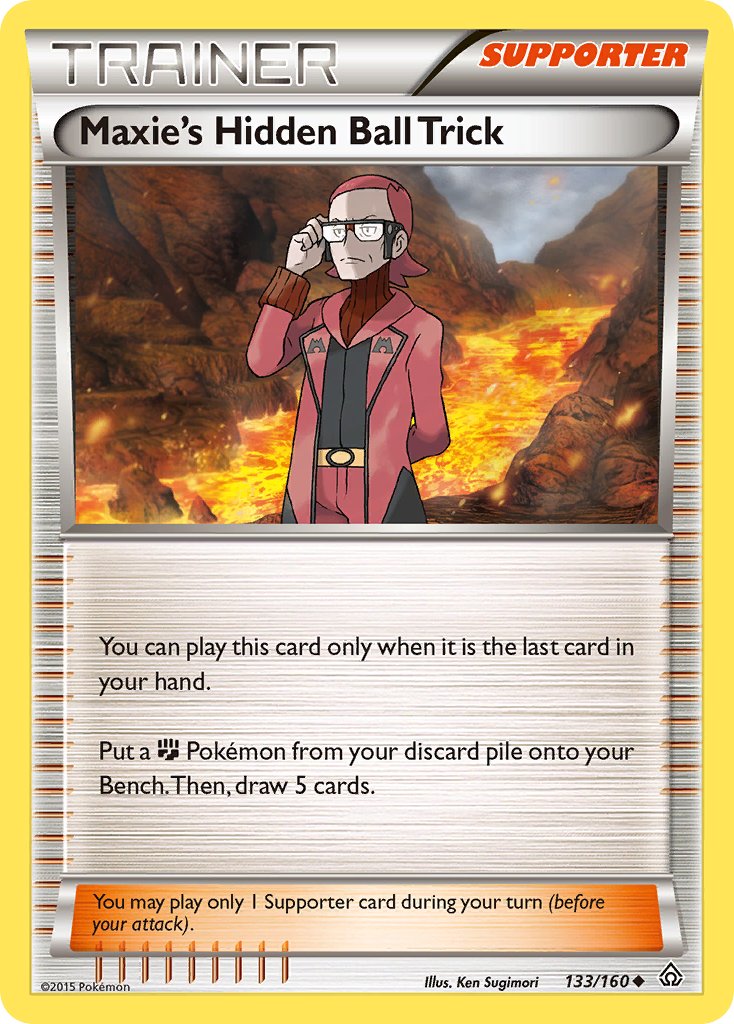 Truque da Bola Escondida de Maxie - Pokémon TCG - MoxLand