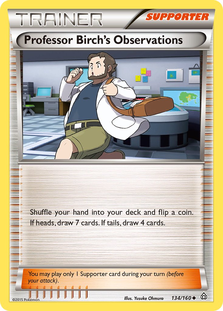 Observações do Professor Birch - Pokémon TCG - MoxLand