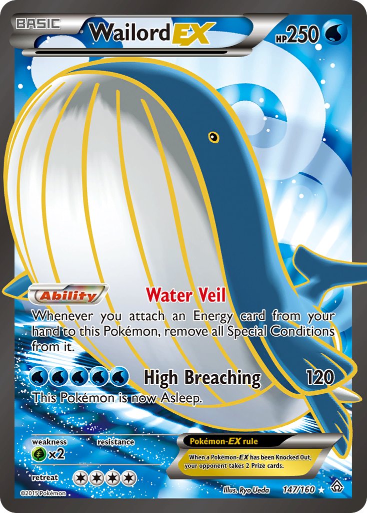 Wailord EX - Pokémon TCG - MoxLand