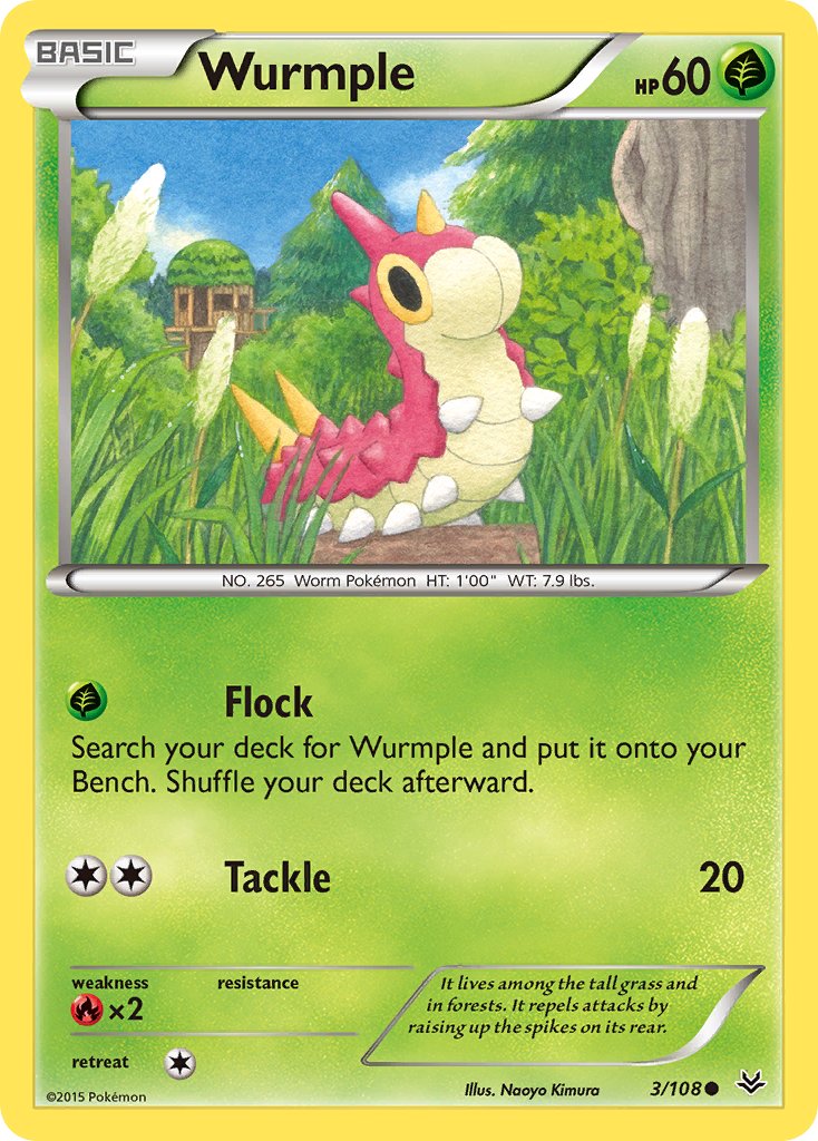 Wurmple - Pokémon TCG - MoxLand