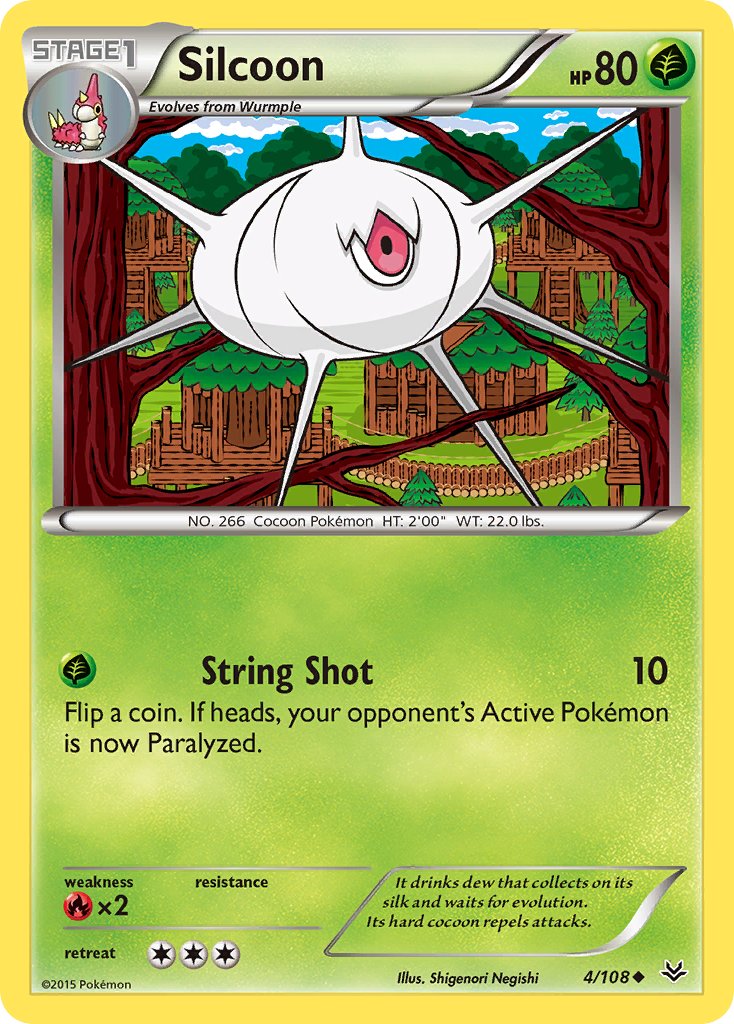 Silcoon - Pokémon TCG - MoxLand