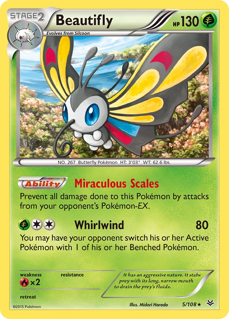 Beautifly - Pokémon TCG - MoxLand