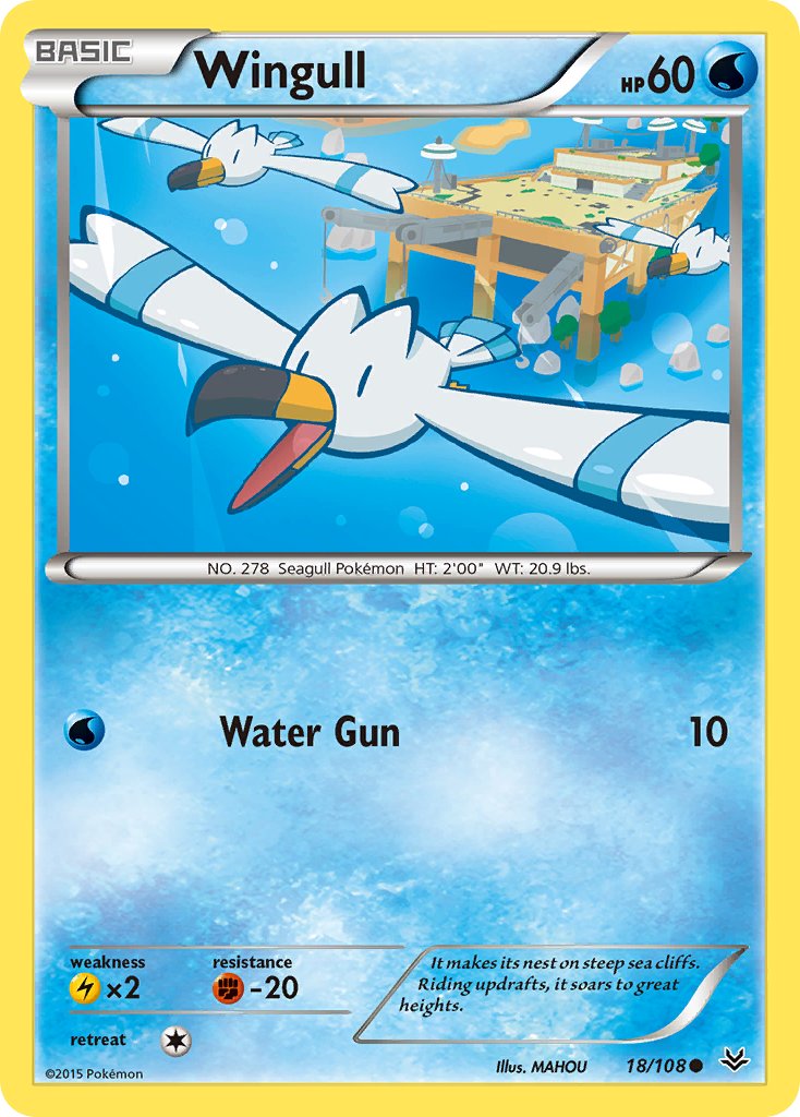 Wingull - Pokémon TCG - MoxLand