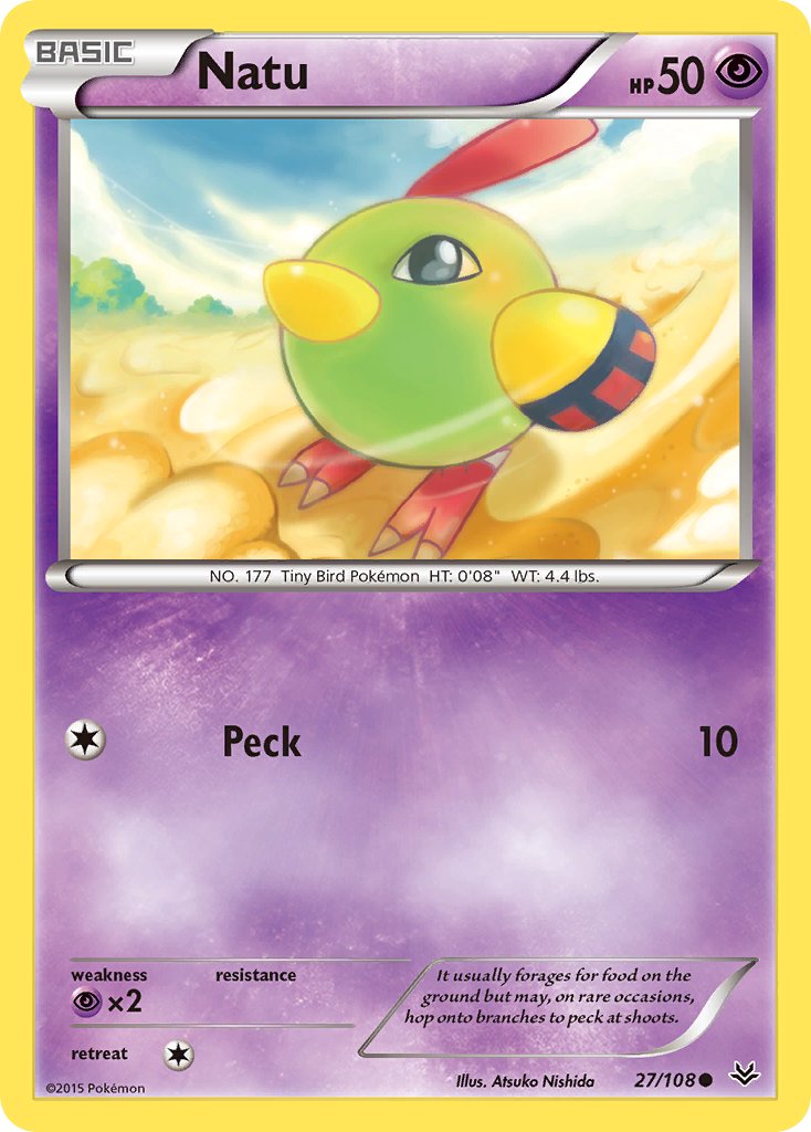 Natu - Pokémon TCG - MoxLand