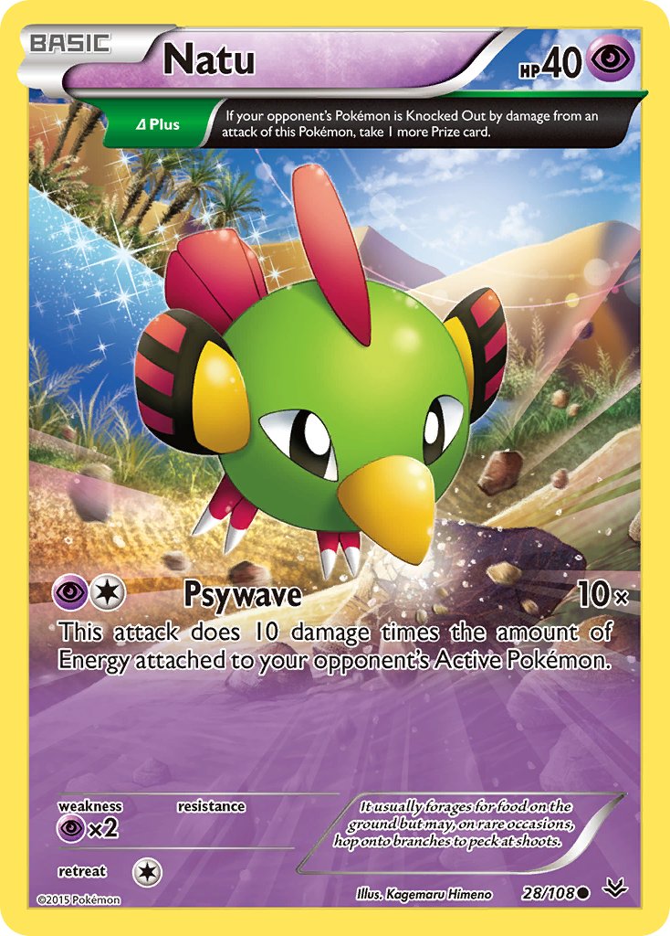 Natu - Pokémon TCG - MoxLand