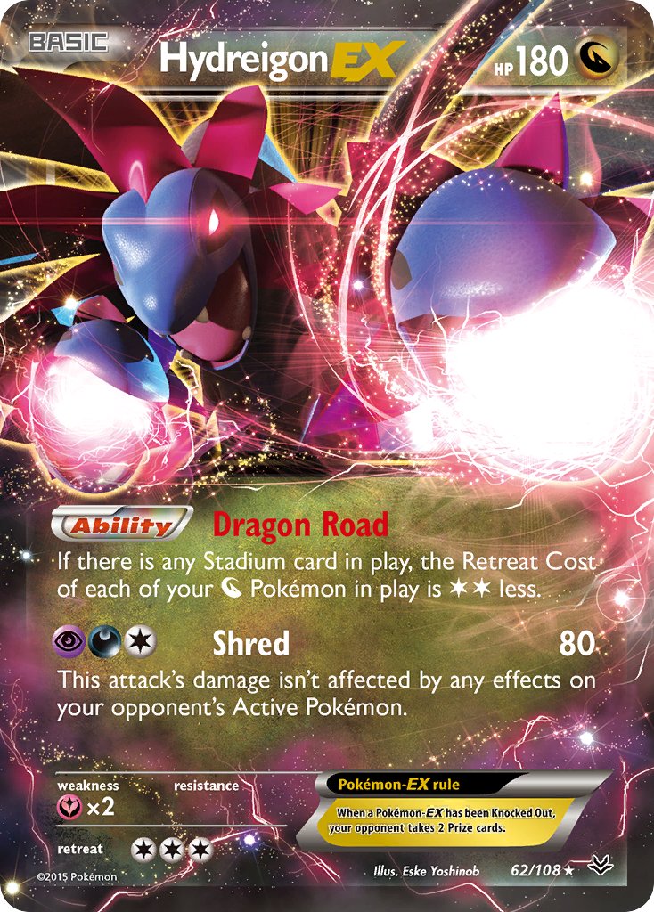 Hydreigon EX - Pokémon TCG - MoxLand