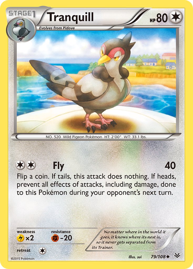 Tranquill - Pokémon TCG - MoxLand