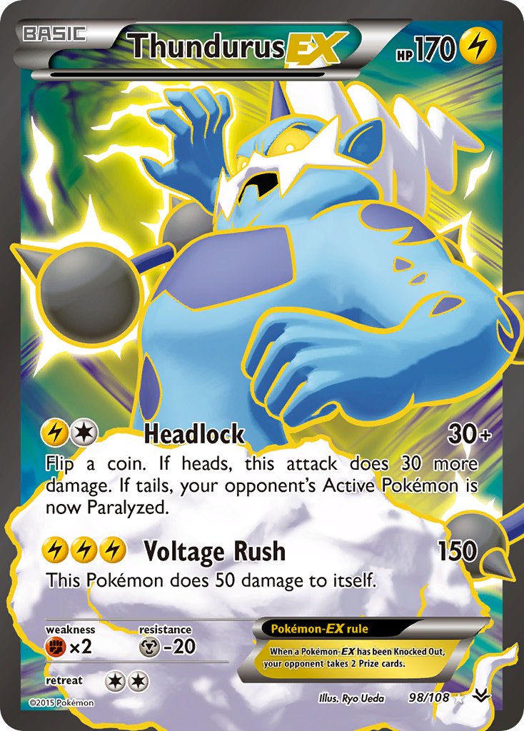 Thundurus EX - Pokémon TCG - MoxLand