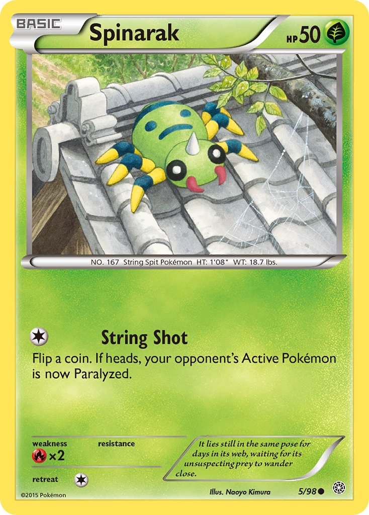 Spinarak - Pokémon TCG - MoxLand