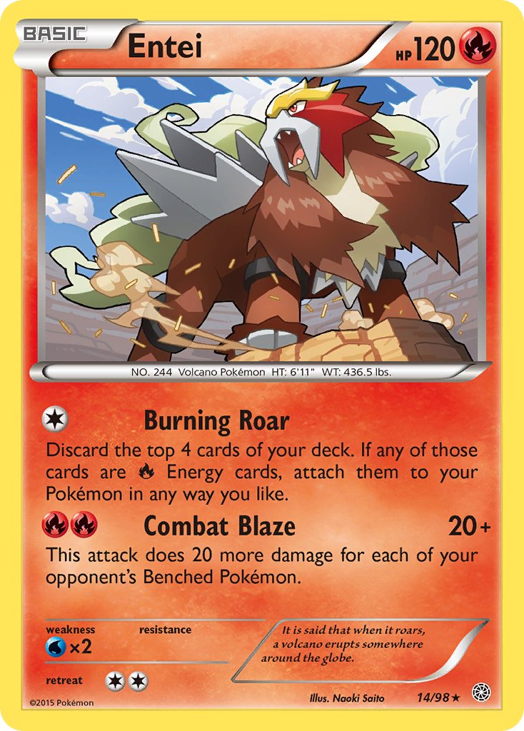 Entei - Pokémon TCG - MoxLand