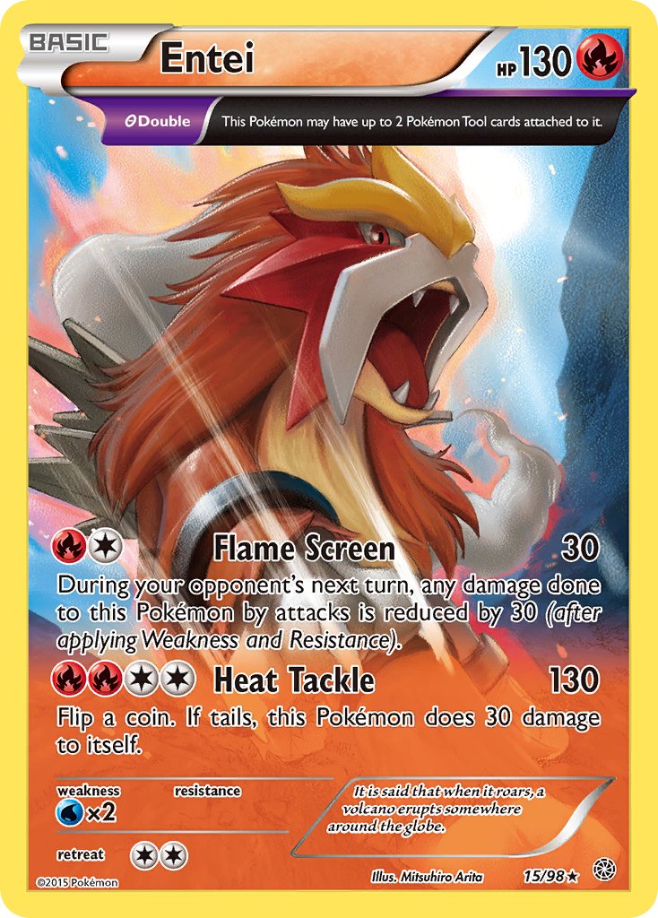 Entei - Pokémon TCG - MoxLand