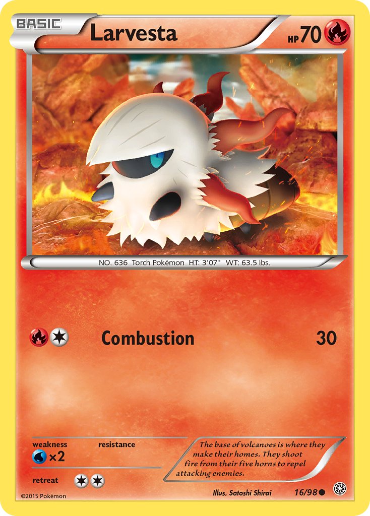 Larvesta - Pokémon TCG - MoxLand