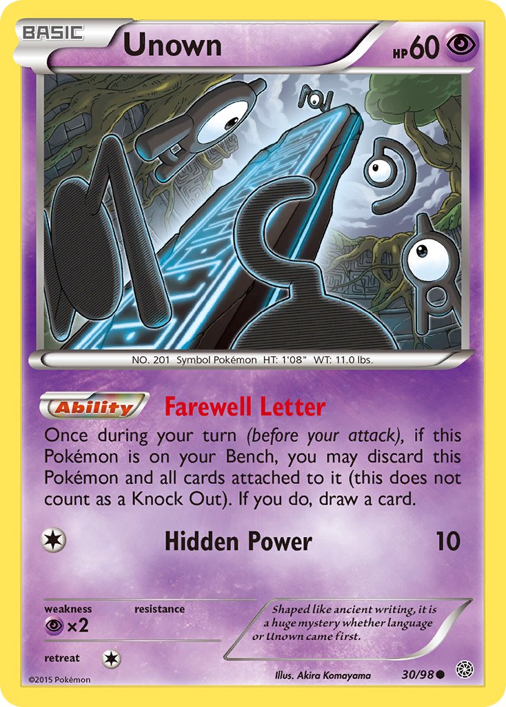 Unown - Pokémon TCG - MoxLand