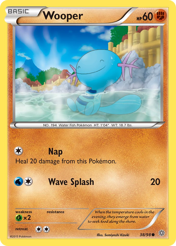 Wooper - Pokémon TCG - MoxLand