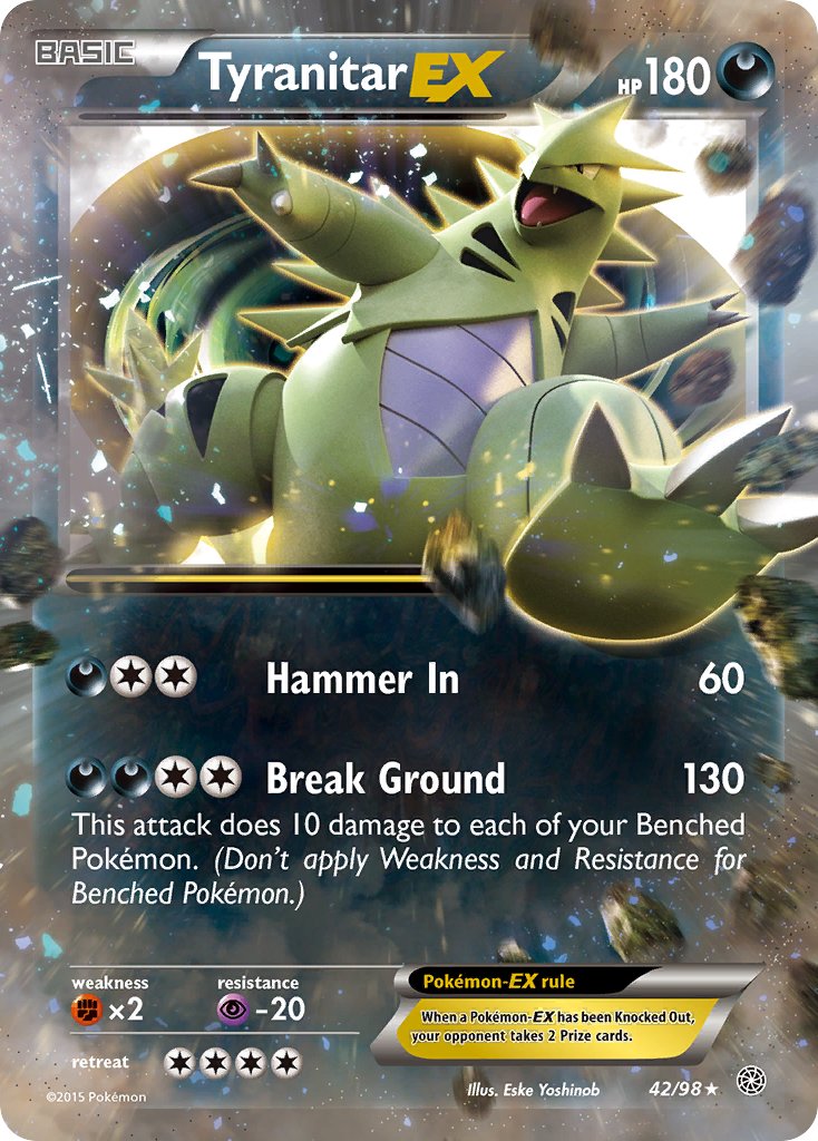 Tyranitar EX - Pokémon TCG - MoxLand