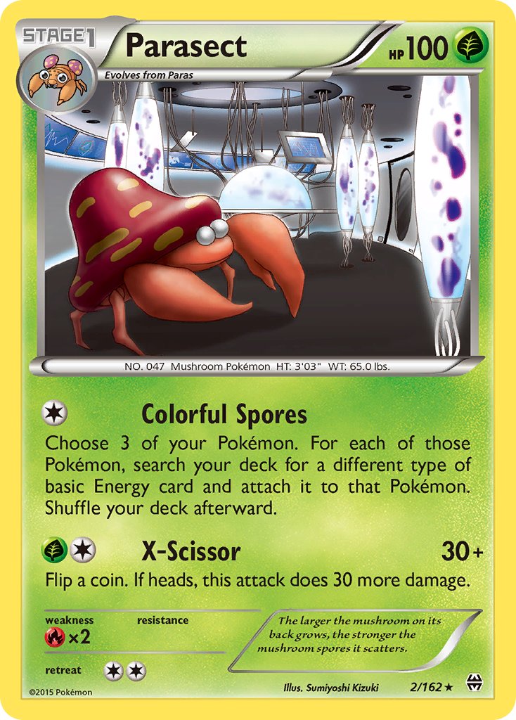 Parasect - Pokémon TCG - MoxLand