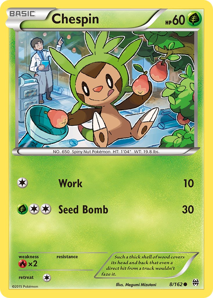 Chespin - Pokémon TCG - MoxLand