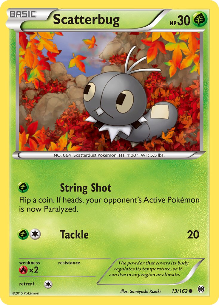 Scatterbug - Pokémon TCG - MoxLand