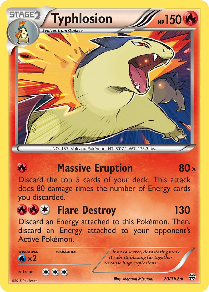 Typhlosion - Pokémon TCG - MoxLand