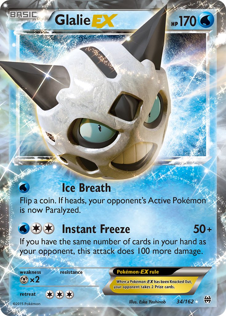 Glalie EX - Pokémon TCG - MoxLand