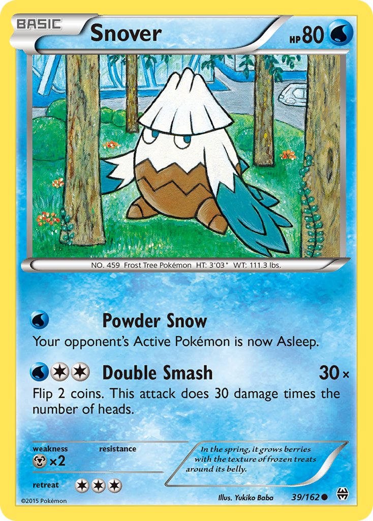 Snover - Pokémon TCG - MoxLand