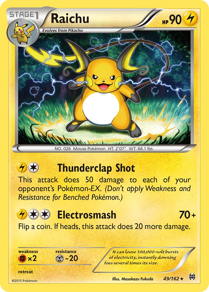 Raichu - Pokémon TCG - MoxLand