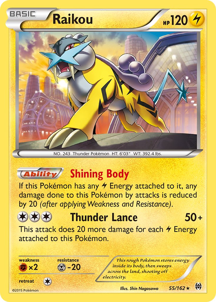 Raikou - Pokémon TCG - MoxLand