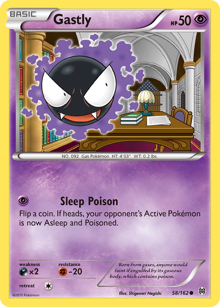 Gastly - Pokémon TCG - MoxLand