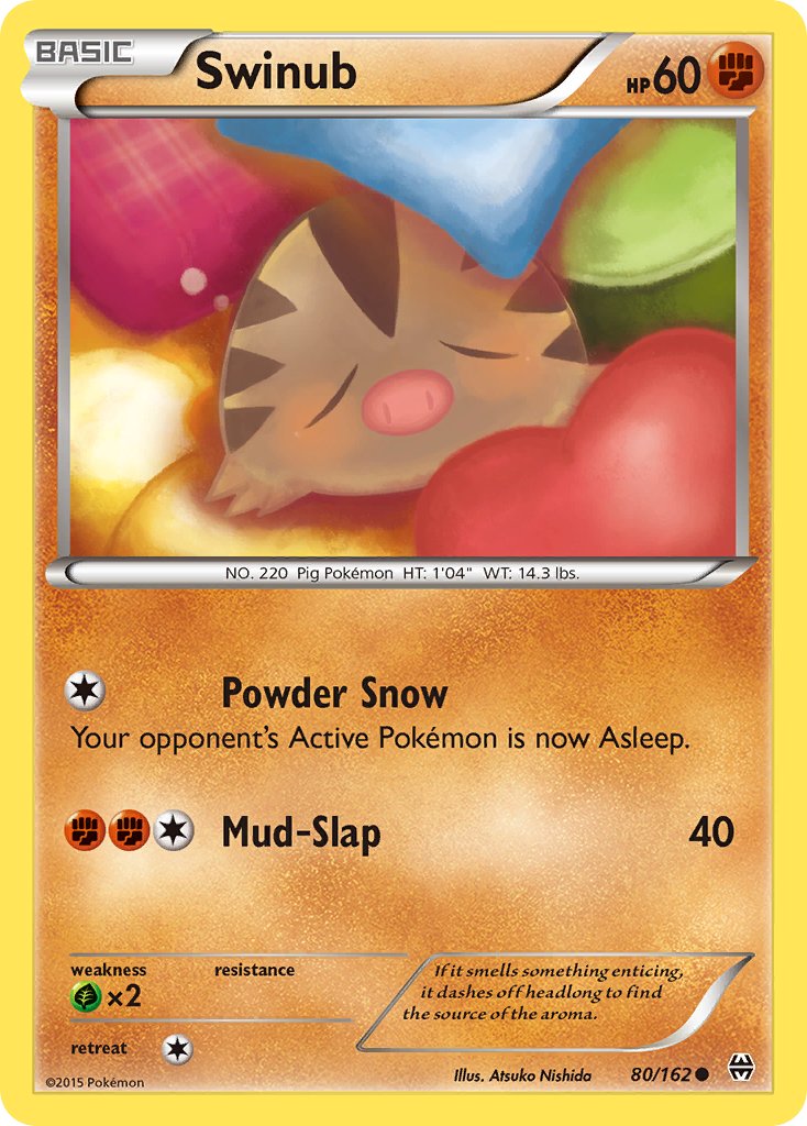 Swinub - Pokémon TCG - MoxLand