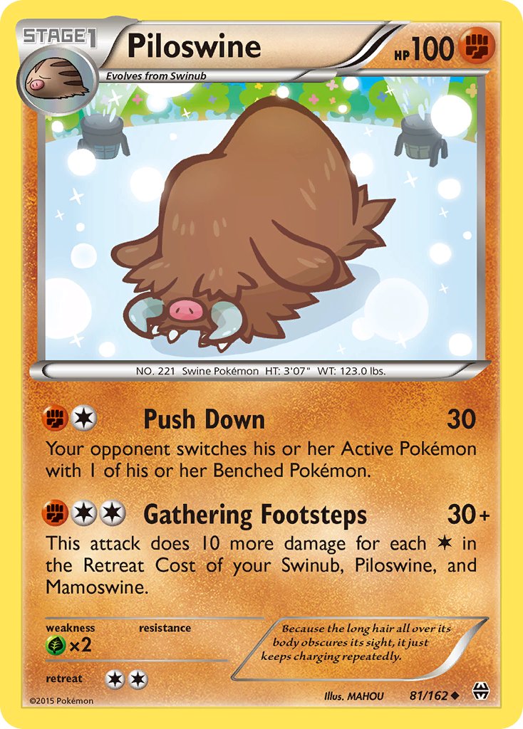 Piloswine - Pokémon TCG - MoxLand