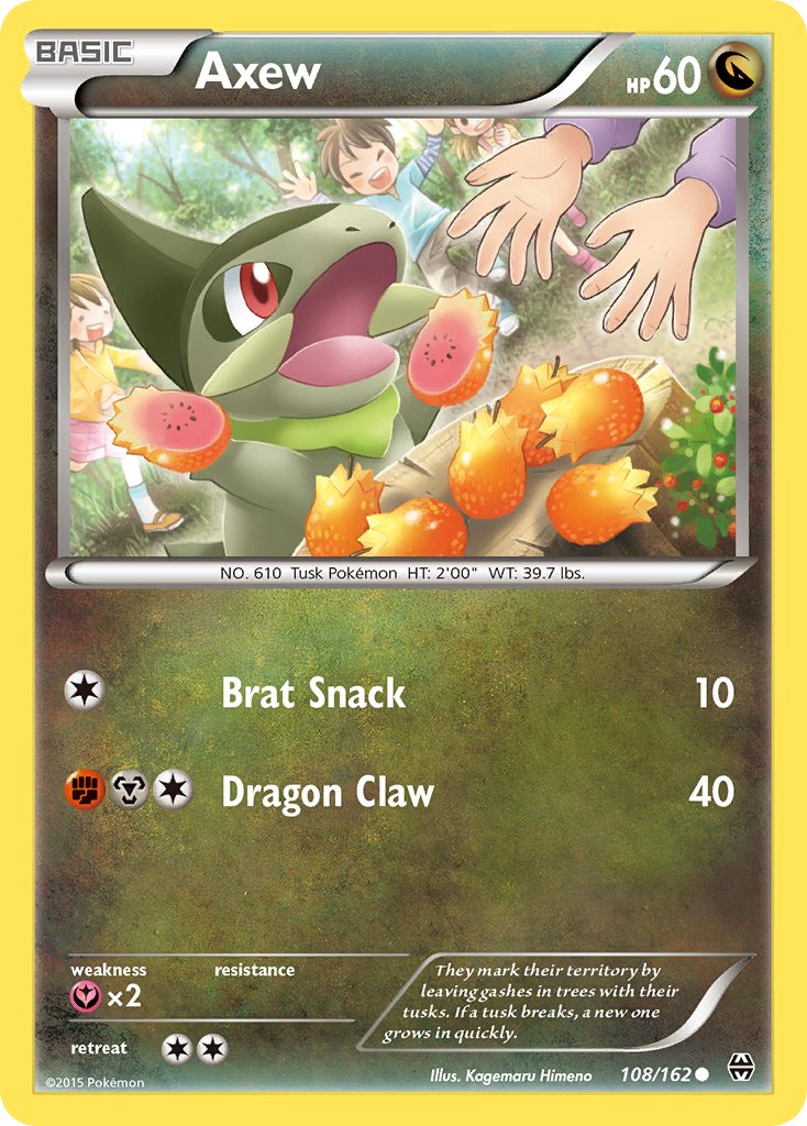 Axew - Pokémon TCG - MoxLand