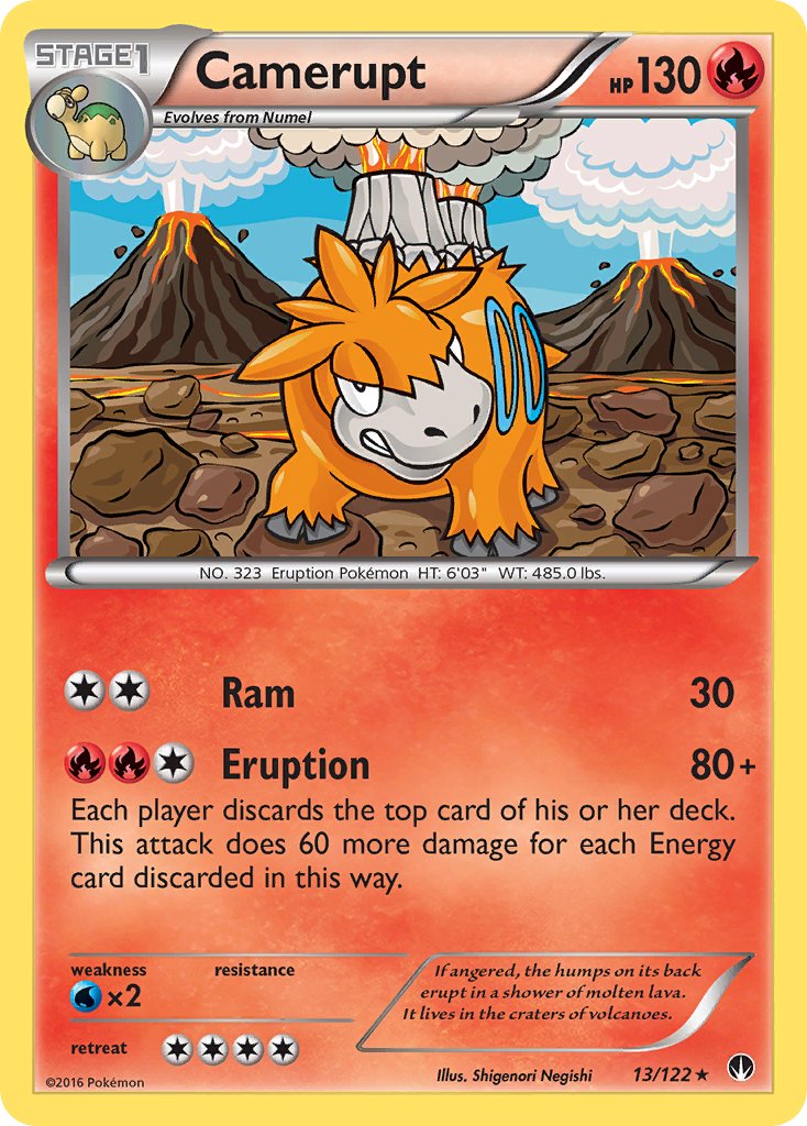 Camerupt - Pokémon TCG - MoxLand