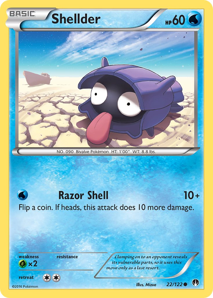 Shellder - Pokémon TCG - MoxLand