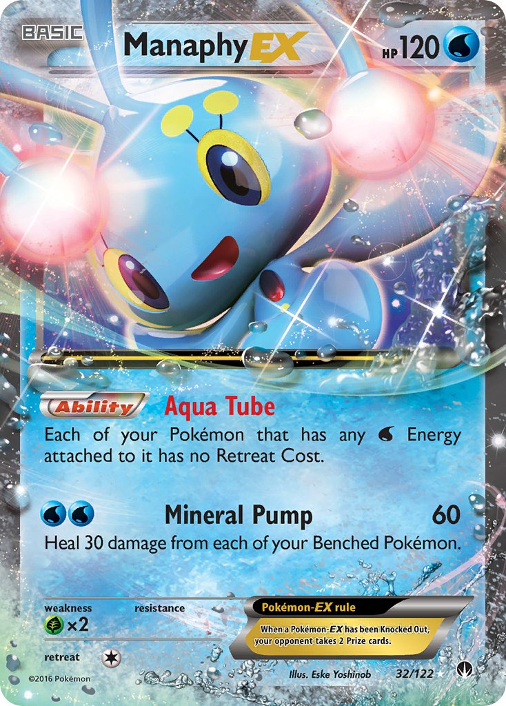 Manaphy EX - Pokémon TCG - MoxLand